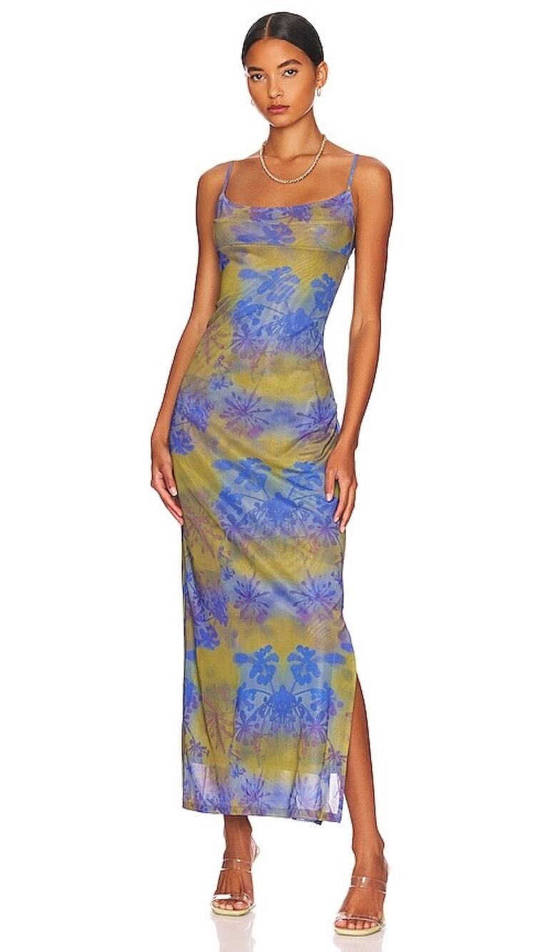 Miaou x Paloma Elsesser Thais Dress in Mudd M